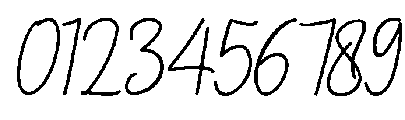 barista script otf (400) Font OTHER CHARS
