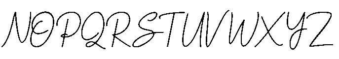 barista script otf (400) Font UPPERCASE