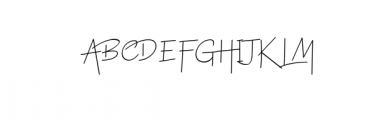 Badriyatun-Scrip.ttf Font UPPERCASE