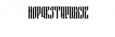 Balalaika.otf Font UPPERCASE