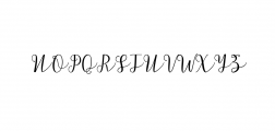 Balianas Bold.ttf Font UPPERCASE