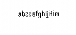 Bandits Std.otf Font LOWERCASE