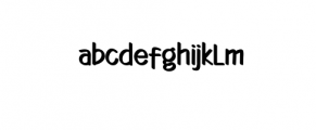 Barrets Font LOWERCASE