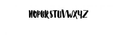 Barstilla Handpainted Font Font UPPERCASE