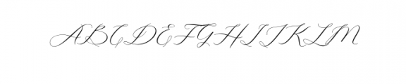 Batrisyia Script.ttf Font UPPERCASE