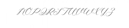 Batrisyia Script.ttf Font UPPERCASE