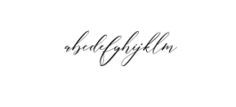 Batrisyia Script.ttf Font LOWERCASE