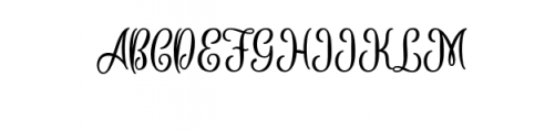 BattallionHandItalic.otf Font UPPERCASE