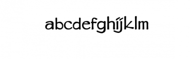 Bazzar Disc Font LOWERCASE