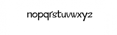 Bazzar Disc Font LOWERCASE