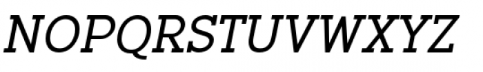 Backtalk Serif BTN Short Caps Bold Oblique Font UPPERCASE