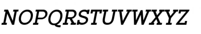 Backtalk Serif BTN Short Caps Bold Oblique Font LOWERCASE