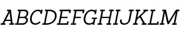 Backtalk Serif BTN Short Caps Oblique Font LOWERCASE