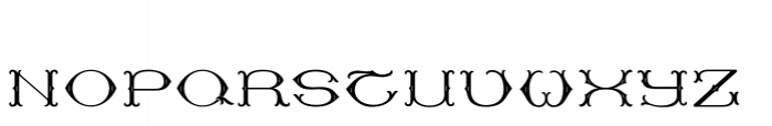 Baelon Monogram One Font UPPERCASE