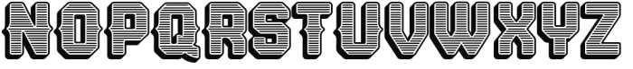 Bankster Complete Font UPPERCASE