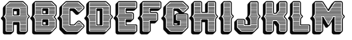 Bankster Complete Font LOWERCASE