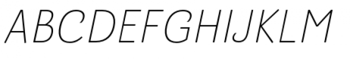 Barcis Normal Light Italic Font UPPERCASE