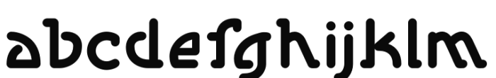 Barrymore Family Regular Font LOWERCASE