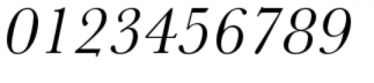 Baskerville Oblique Font OTHER CHARS