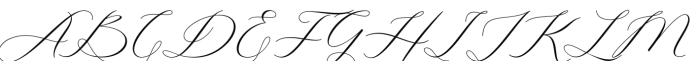 Batrisyia Script Regular Font UPPERCASE