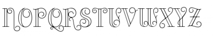 Bazaruto Iron Font UPPERCASE
