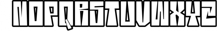 BANKIED 4 Font UPPERCASE