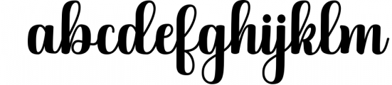 Baby Girly Font LOWERCASE