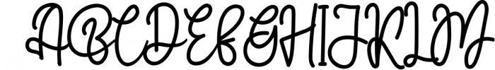 Babylonia - Script Font Font UPPERCASE