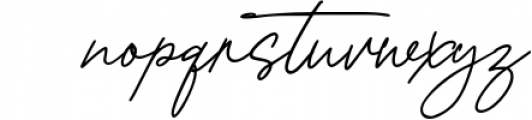 Backflips Signature Script Font 1 Font LOWERCASE