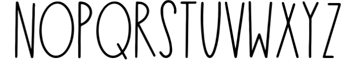 Backroads - A Tall Handwritten Font Font UPPERCASE