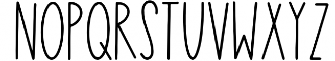 Backroads - A Tall Handwritten Font Font LOWERCASE