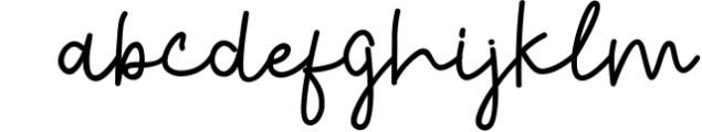 Bahary | Handwritten Monoline Script Font Font LOWERCASE