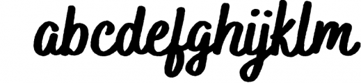 Bakerie Rough Font Family 6 Font LOWERCASE