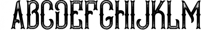Bald Eagle Typeface Font UPPERCASE