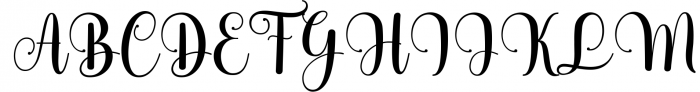 Balentia Lovely Font 1 Font UPPERCASE