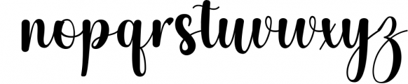 Balentia Lovely Font 2 Font LOWERCASE