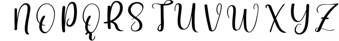 Ballerina Script - Modern Calligraphy Font Font UPPERCASE