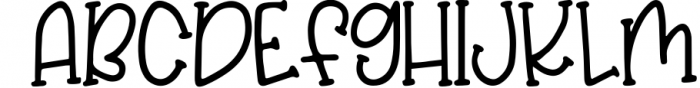 Balloon Bash - Playful Serif Handwritten Font Font UPPERCASE