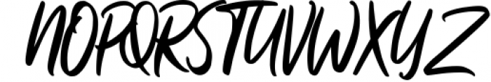 Ballydance - Handwritten Script Font Font UPPERCASE