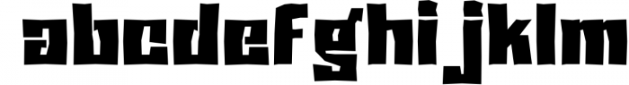 Balode Font LOWERCASE