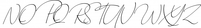 Baltimore // Straight Signature Font 1 Font UPPERCASE