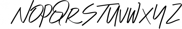 Bambang - Signature Font 1 Font UPPERCASE