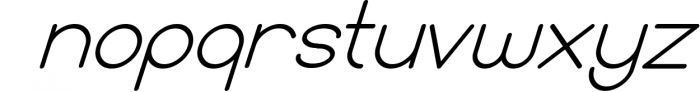 Bandar Sans Serif Modern Font Family 2 Font LOWERCASE