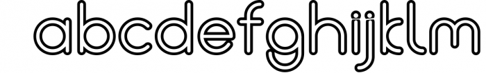 Bandar Sans Serif Modern Font Family 4 Font LOWERCASE