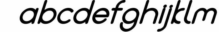 Bandar Sans Serif Modern Font Family 7 Font LOWERCASE