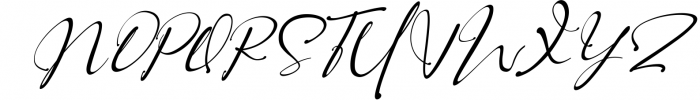 Banggar Signature Font Font UPPERCASE
