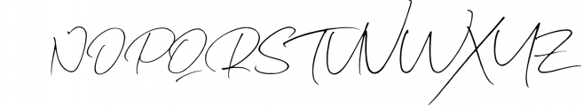 Banten Lama - Signature Script Font Font UPPERCASE