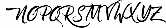 Bantham Typeface 1 Font UPPERCASE
