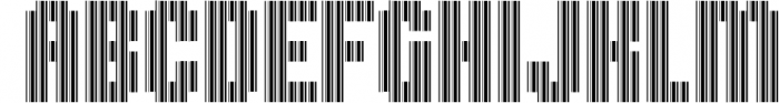 Bar Code Font 1 Font UPPERCASE