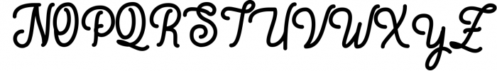 Baratayuda - Authentic Handwriting Font Font UPPERCASE